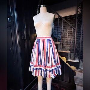 Sir James Striped Skirt 50s